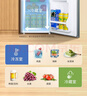 荣事达（Royalstar）小冰箱 租房用小型家用双门电冰箱宿舍冷藏冷冻两用节能 58L9RSZ【一级能效】【三天约一度电】白 实拍图