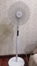 美的（Midea）【幸运草安睡1S】一级能效直流变频声控电风扇家用遥控卧室静音落地扇台式桌面抗菌大风力转页扇 实拍图