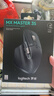 罗技（Logitech）大师系列 MX Master 3S 无线蓝牙鼠标 人体工学 办公 静音鼠标 高端 石墨黑 带无线接收器 实拍图
