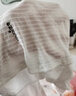 优奇婴儿衣服夏季薄款纯棉连体衣新生幼儿睡衣宝宝纱布哈衣夏装空调服 纯棉款【夏款】奶白 59cm 实拍图