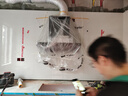 华帝【小飞碟S36M青春款】顶吸脱排油烟机S36【推荐搭123D灶具】26风量大吸力上门安装自清洁一级能效 实拍图