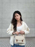 CinvaiKrose官方店小c&k剑桥包包女包2026新款夏季手提斜挎包生日礼物送女友 米色Beige【送女友老婆女生礼物走心】 实拍图