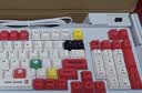 罗技（Logitech）K868机械键盘K865升级款 无线蓝牙有线三模 办公游戏电竞键盘 97键 mac ipad笔记本含数字小键盘 K868白+红白键帽 实拍图