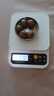 【张晨光代言】电子秤克称厨房秤高精度0.1g食物电子称中药材小型精准茶叶克称珠宝秤 充电款ABS秤面3kg/0.1g 实拍图