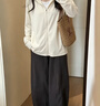 蕉下（beneunder）防晒衣女宽松百搭防紫外线出行AL417浅炭灰均码加大 实拍图