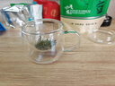 富光花茶杯透明茶杯内胆茶水分离杯办公室玻璃杯子水杯350ml 实拍图