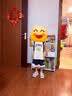 左西男童背心套装儿童学院风运动球衣2026新款凉感两件套 藏青色 160 实拍图