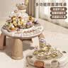 奥智嘉游戏桌婴儿玩具1-3岁宝宝益智积木桌忙碌版电子琴新生儿生日礼物 实拍图