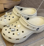 卡骆驰（CROCS）檀健次同款经典洞洞鞋轻便百搭女沙滩鞋包头拖鞋男鞋|10001 石英粉-6UR(含智必星) 40 (250mm) 实拍图