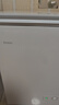 海尔（Haier）100L单温冰柜小型家用小冰柜减霜一级能效冷藏冷冻转换深冷冷柜小冰箱BC/BD-100GHW9D价保618 实拍图