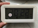 凯然（KAIRAN）多功能闹钟学生专用起床神器 智能叫醒床头钟夜光电子时钟桌面温度计数字钟表儿童静音男女孩 触摸【大音量+三组闹钟】白色 实拍图