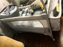优乐博（ULOP）婴儿床可折叠可移动0-3岁宝宝床多功能婴儿床可升降婴儿拼接床 尿布台婴儿床二合一摇篮摇摇床 一键折叠床豪华款 婴儿用品实用新生儿见面礼物便携折叠婴儿床 实拍图