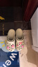 CROCS卡骆驰白鹿同款云朵洞洞鞋时尚百搭户外沙滩鞋|206750 骨白色-2Y2(含智必星) 38 (240mm) 实拍图