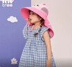 Kocotreekk树儿童防晒帽防紫外线大帽檐夏宝宝遮阳帽男童女童渔夫太阳帽子 实拍图