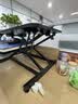 全品屋升降电脑桌升降工作台电脑升降支架台站立式升降办公书桌 【TOP爆款】气动无级升降-黑桌双层80x40cm 【宽敞品质桌面】 实拍图