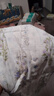 婧麒（JOYNCLEON）月子服夏薄款竹棉孕妇睡衣产后哺乳待产胸垫家居服 蓝L Jyz157092 实拍图