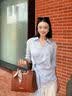 老人头头层牛皮女士包包女包大容量手提包单肩斜挎妈妈包轻奢生日礼物 实拍图