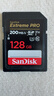 闪迪（SanDisk）sd卡128g存储卡256g高速佳能相机内存卡4k富士储存卡索尼闪存 128G黑卡V30 200MB/s【4K高清】 标配 实拍图