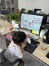 联想（Lenovo）无线键盘鼠标套装 无线键鼠套装 办公鼠标键盘套装 MK23白色 电脑键盘笔记本键盘 实拍图