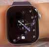 Apple/苹果 Watch S11 智能手表GPS款46毫米银色铝金属表壳雾紫色运动型表带S/M MEVW4CH/B 实拍图