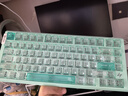 ATKRS7Air磁轴键盘 75配列客制化电竞游戏机械键盘有线全键热插拔办公81键 RS7 Air湖水绿冰刃轴 实拍图