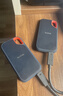 闪迪（SanDisk）2TB Type-c USB3.2 NVMe移动固态硬盘（PSSD）E61卓越版 1050MB/s三防保护 手机笔记本电脑外接SSD 实拍图