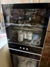康宝（Canbo）消毒柜家用立式不锈钢大容量商用160L家庭餐具烘干紫外线双门二星消毒碗柜【政府补贴】XDZ160-D1 实拍图