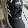adidas DURAMO SL超轻稳定透湿排汗缓震回弹体测跑鞋男女阿迪达斯   黑色/白色/深灰   43 实拍图