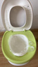 babycare马桶坐便器蹲便器儿童马桶仿真马桶坐便圈2-6岁宝宝便盆温特绿 实拍图