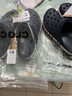卡骆驰（CROCS）贝雅卡骆班洞洞鞋轻便耐磨一脚蹬休闲鞋女鞋时尚沙滩鞋|205089 黑色/白色-066 44 (280mm) 实拍图