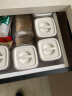 SP SAUCE日本五谷杂粮收纳罐食品级塑料密封罐透明坚果茶叶粮食防潮储物罐 2000ml 实拍图