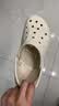卡骆驰（CROCS）贝雅云彩女士洞洞鞋休闲鞋|208186 冬日白-11S   36 /37(230mm) 实拍图
