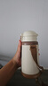 日康（rikang）保温杯 儿童1-3岁316不锈钢水杯学生上学专用500ML  B4024-2 咖色 实拍图