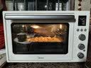 美的（Midea）【热卖爆款】电烤箱PT4012W二代家用烘焙 40L多功能大容量四面搪瓷 热风循环独立控温旋转烤叉 PT4012二代 40L 实拍图