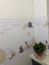 晴画防油贴小猫60*300cm厨房贴纸防水防油自粘耐高温台面保护膜灶台膜 实拍图