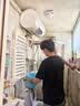 海尔（Haier）电热水器60升麦浪 国家补贴富锶无垢净肤洗 3300W变频速热免换镁棒 家用一级能效节能上门安装 80L 3300W PFA5/AI变频节能/抑垢净水 实拍图