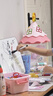 得力40*30cm银色桌面手持小白板 可擦写单面桌面写字板 磁性儿童家用教学小黑板记事备忘提示板 实拍图