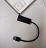 绿联（UGREEN）USB3.0转网口千兆2.0百兆有线网卡转RJ45网线转接头网口转换器 适用苹果华为笔记本电脑外置扩展坞 USB转百兆网口 实拍图