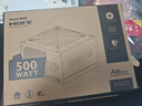 长城（Great Wall）额定500W HOPE-6000DS电脑电源 （双8PIN/75cm长线材/温控风扇/宽幅/独立开关） 实拍图