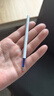 爱好（AIHAO）【开学必备】按动可擦笔芯0.5mm热可擦中性笔替芯蓝黑子弹头热敏擦笔芯晶蓝色30支 DZ2400 实拍图