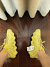 阿迪达斯七夕 三叶草YEEZY 450黄色 低帮椰子运动休闲鞋HP5426 UK8码42 实拍图