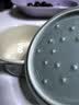 珐宝（staub） 陶瓷小碗蒸蛋碗布丁碗甜品碗宝宝辅食碗炖盅炖汤盅饭碗带盖 圆形小盅尤加利绿10cm 实拍图