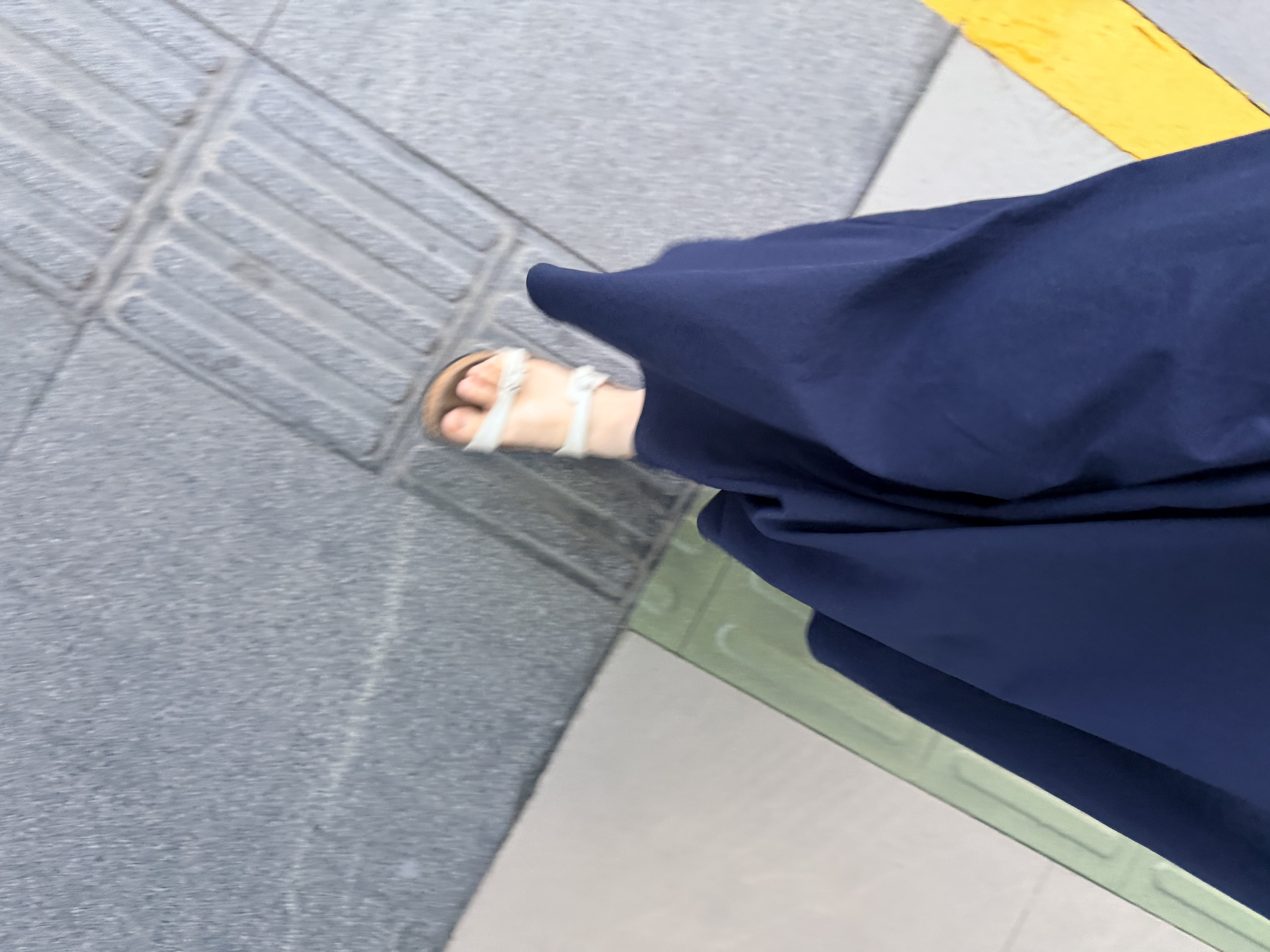 三彩【抗皱半身裙】纯色高腰A字裙伞裙长裙2026夏季新款通勤女裙 藏青色 S 155/64A 实拍图
