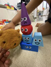 Hape(德国)婴幼儿启蒙益智玩具 奇趣创意几何拼搭软胶大颗粒积木E9859 实拍图
