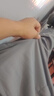 耐典防静电工作服套装夏季长袖劳保服男女汽修工程服厂服定制 灰色180 实拍图