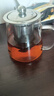 暮云泡茶壶加厚玻璃茶壶大容量办公室茶具养生高硼硅耐高温 450ml 实拍图