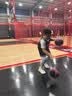 361°悍将|儿童篮球鞋夏季实战训练青少年硬地旋钮篮球鞋 青38 实拍图