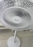 美的（Midea）【飓风节能】七叶柔风立式电风扇/家用轻音落地扇/台式小型风扇/大风力遥控定时摇头风扇 SAH35BSJ 实拍图