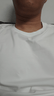 京东京造10A抗菌男士t恤短袖男女同款衣服男装春夏新款圆领打底衫内搭白XL 实拍图