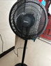 美的（Midea）【超级单品】七叶轻音立式电风扇家用柔风落地扇台式桌面小型风扇大风量节能摇头宿舍电扇 SAF30AB 实拍图